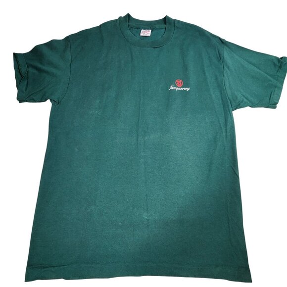 Tanqueray Vintage Single Stitch Green Graphic T-Shirt Anvil, Men's XL - Picture 2 of 7